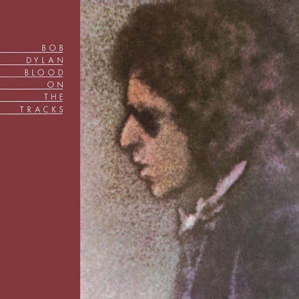 Portada de Blood on the Tracks de Bob Dylan