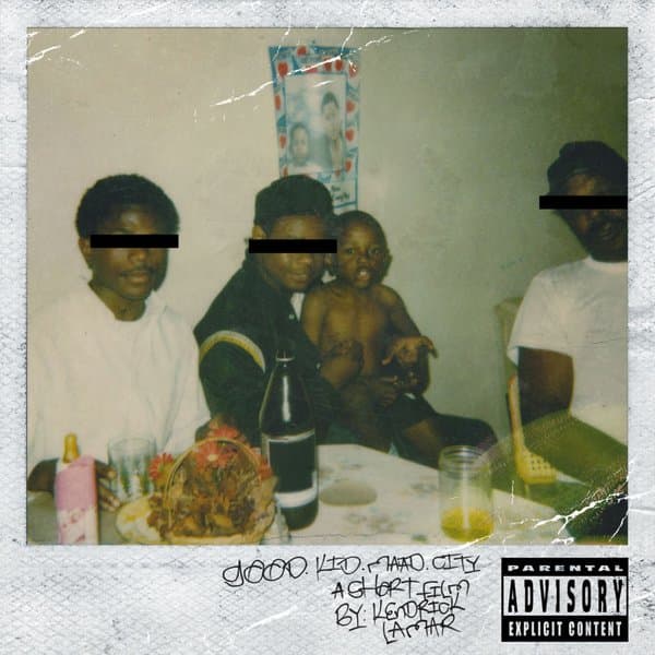 Portada de good kid, m.A.A.d city de Kendrick Lamar