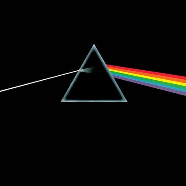 Portada de The Dark Side of the Moon de Pink Floyd